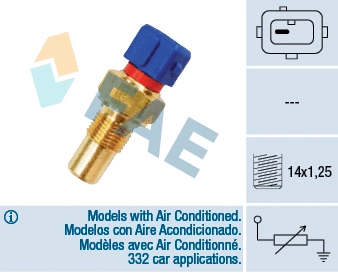 Sensor, coolant temperature (32290)