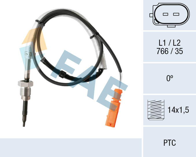 Sensor, exhaust gas temperature (68005)
