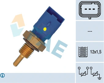 Sensor, coolant temperature (33795)