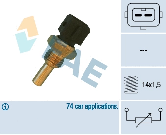 Sensor, coolant temperature (32560)