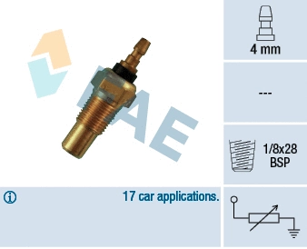 Sensor, coolant temperature (32310)