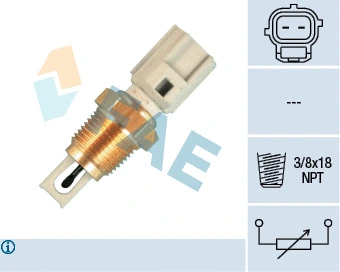 Sensor, intake air temperature (33426)