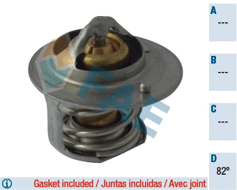 Thermostat, coolant (5310082)