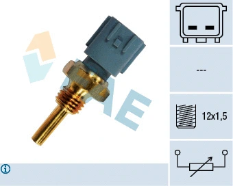 Sensor, coolant temperature (33460)