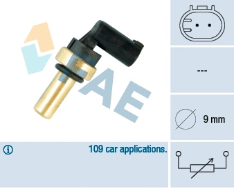Sensor, coolant temperature (32705)