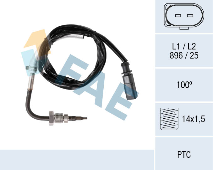 Sensor, exhaust gas temperature (68093)