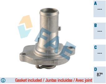 Thermostat, coolant (5331887)