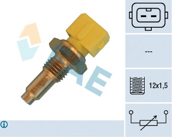 Sensor, coolant temperature (33760)