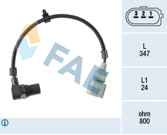 Sensor, crankshaft pulse (79463)