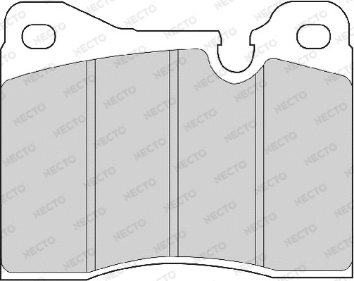 Brake Pad Set, disc brake (FD4033A)