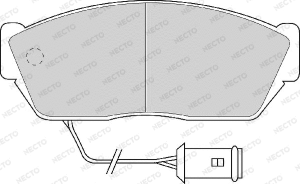 Brake Pad Set, disc brake (FD888A)