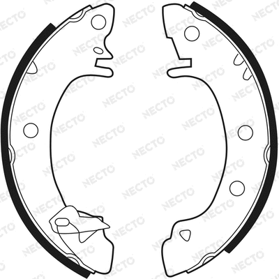Brake Shoe Set (N1366)