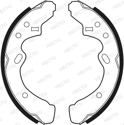 Brake Shoe Set (N1440)