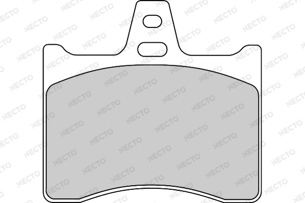 Brake Pad Set, disc brake (FD6646A)