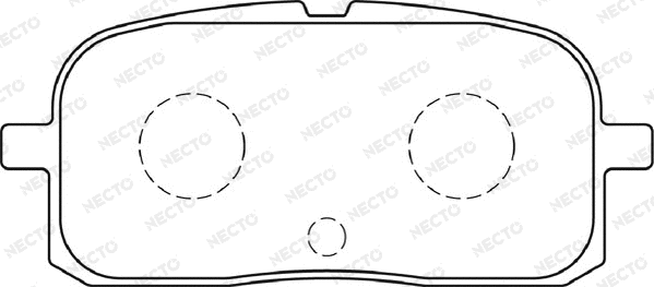 Brake Pad Set, disc brake (FD7282A)