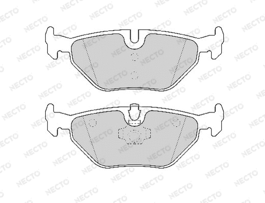 Brake Pad Set, disc brake (FD6839A)