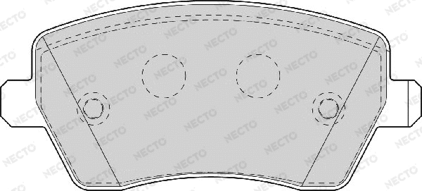 Brake Pad Set, disc brake (FD7063A)