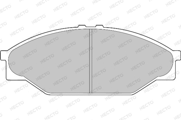 Brake Pad Set, disc brake (FD6823A)