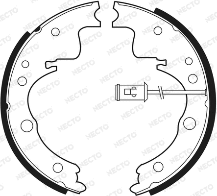 Brake Shoe Set (N1502)