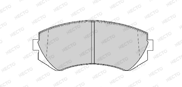 Brake Pad Set, disc brake (FD6769A)