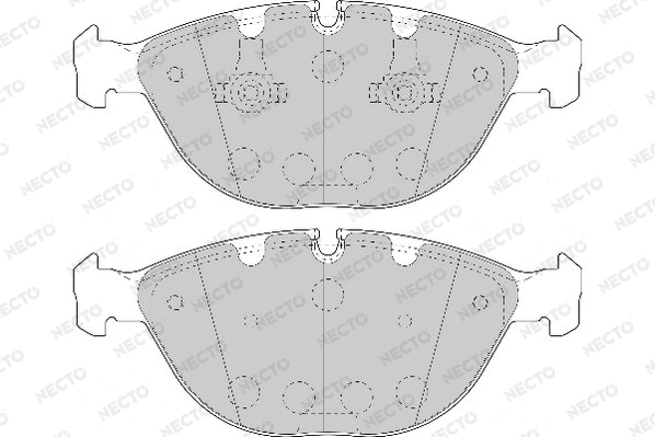 Brake Pad Set, disc brake (FD7064A)