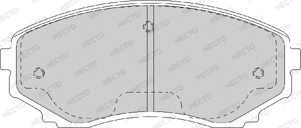 Brake Pad Set, disc brake (FD7171A)