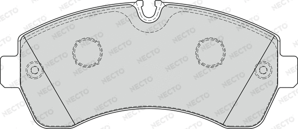 Brake Pad Set, disc brake (FD7580V)