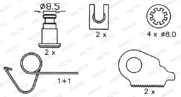 Brake Shoe Set