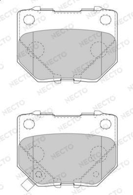 Brake Pad Set, disc brake (FD7520A)