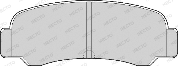 Brake Pad Set, disc brake (FD862A)