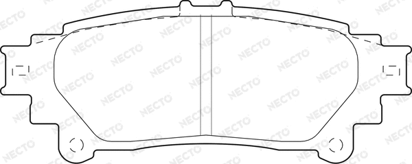 Brake Pad Set, disc brake (FD7537A)