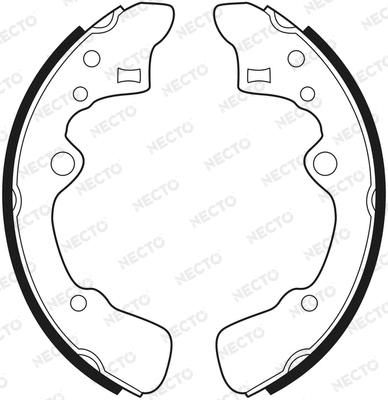 Brake Shoe Set (N1463)