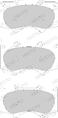 Brake Pad Set, disc brake (FD7123A)