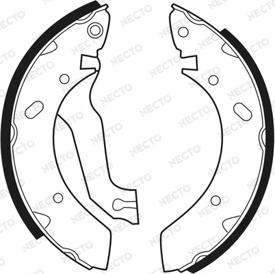 Brake Shoe Set (N1546)