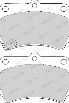 Brake Pad Set, disc brake (FD6533A)