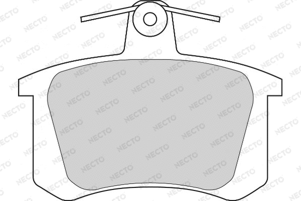 Brake Pad Set, disc brake (FD6244A)