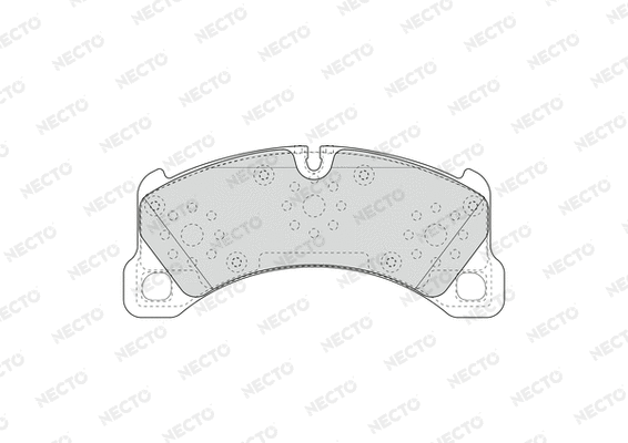 Brake Pad Set, disc brake (FD7642A)