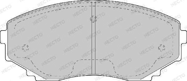 Brake Pad Set, disc brake (FD6974A)