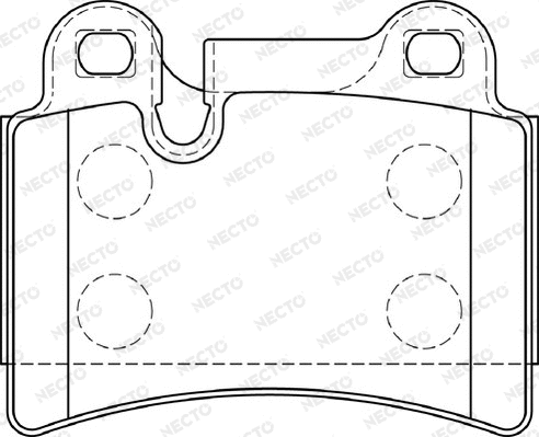 Brake Pad Set, disc brake (FD7235A)