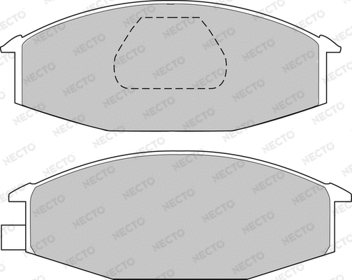 Brake Pad Set, disc brake (FD6552V)