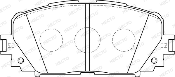 Brake Pad Set, disc brake (FD7368A)