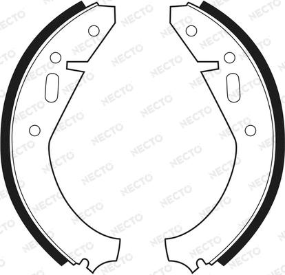 Brake Shoe Set (N1404)