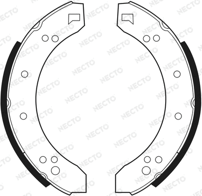 Brake Shoe Set (N1487)