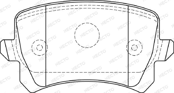 Brake Pad Set, disc brake (FD7403A)