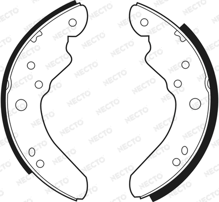 Brake Shoe Set (N1357)