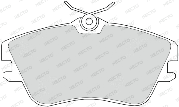 Brake Pad Set, disc brake (FD6626V)