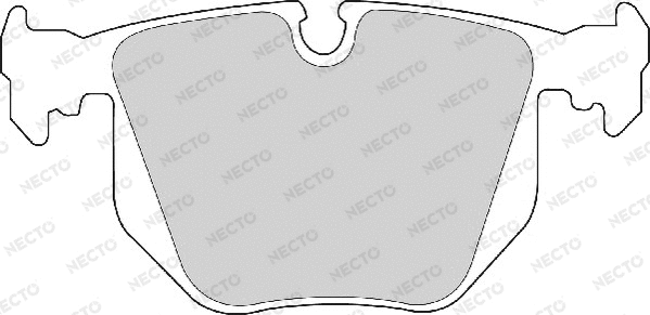 Brake Pad Set, disc brake (FD6672A)