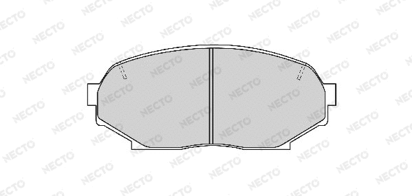Brake Pad Set, disc brake (FD6648A)