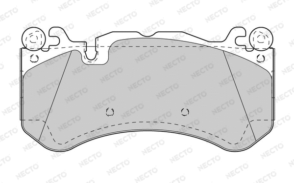 Brake Pad Set, disc brake (FD7516A)