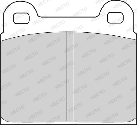 Brake Pad Set, disc brake (FD4177A)
